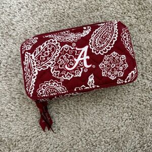 NEVER USED. Vera Bradley wallet. University of Alabama collegiate collection.